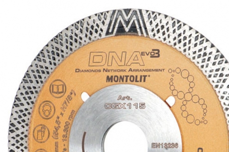 Disco diamantato Montolit CGX115 “Freccia Oro”